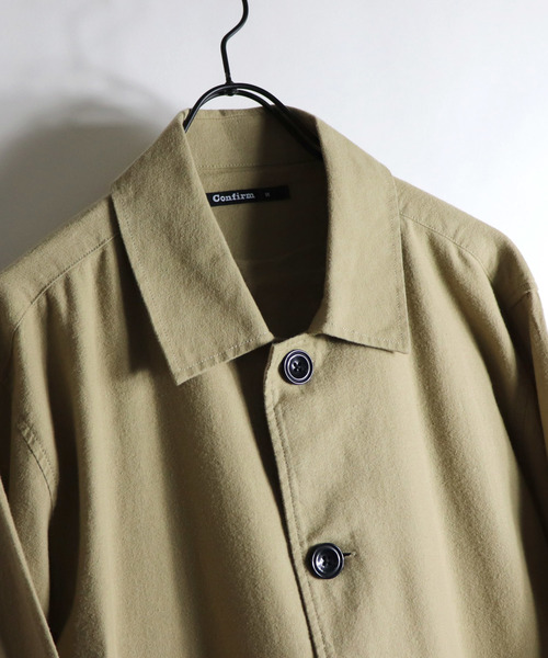 COOTIE クーティー 日本製 ステンカラーコート L カーキ GLORY BOUND