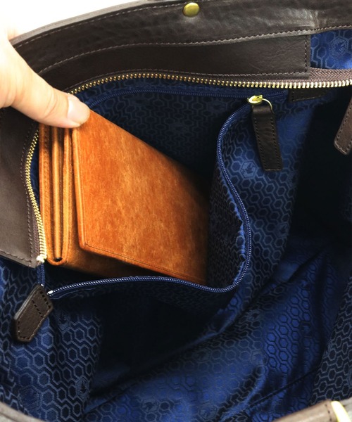 トートバッグ LUKEレザー 2wayトートバッグ メンズ レディースの画像