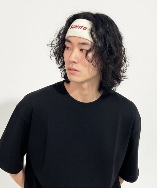 sunista（サニスタ） ヘアバンド LINE / COOL MAX LINE embroidery