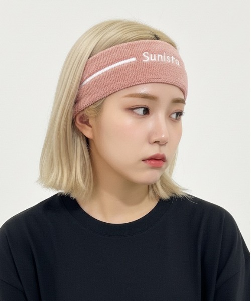 sunista（サニスタ） ヘアバンド LINE / COOL MAX LINE embroidery