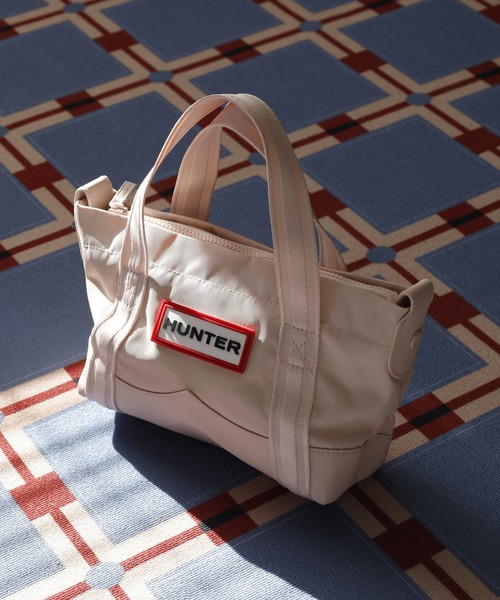 umecyoさま専用HUNTER NYLON TOPCLIP TOTE MINI HUNTER（ハンター） トートバッグ 「HUNTER/ハンター」NYLON TOPCLIP