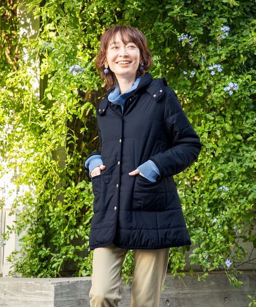 DECOY SINCE 1981 コート アウター サーモアフードキルトコート