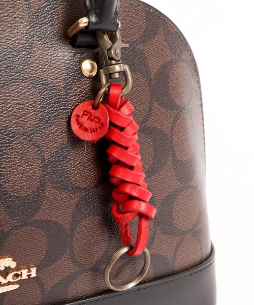 FUNALIVE キーケース プラスレザー キーホルダー スネークノット  