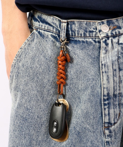 スネークレザー キーホルダー付 ミニウォレット ヘビ革/スネークレザーキーホルダー エキゾチックレザー｜すべての商品