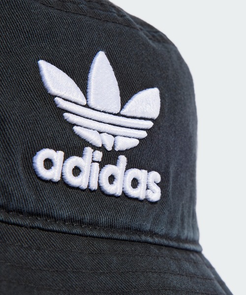 ★ADIDAS★original★キャップ アナグラム バケットハット ロゴ 送料無料！ アディダス モノトーン 刺繍ロゴ バケットハット