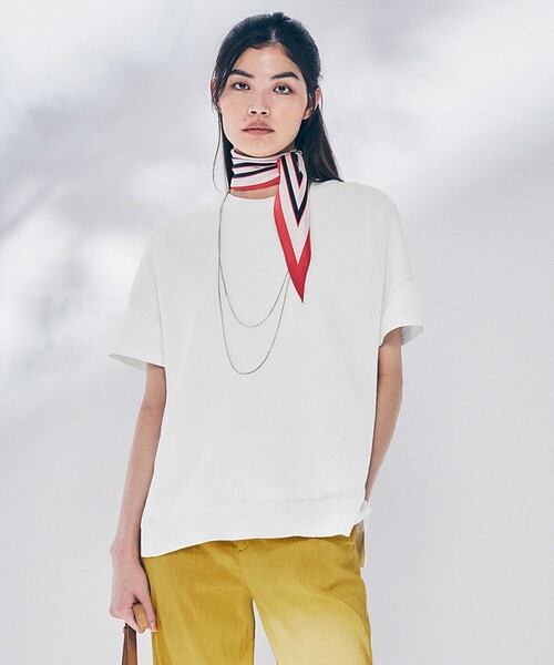 23区（ニジュウサンク） ベスト ジレ ピュアリネン 2WAY ニット