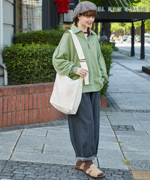 muva ムーバ 可愛い 2色 キャンバス ショルダーバッグ Champion】チャンピオン キャンバス2WAYショルダーバッグ