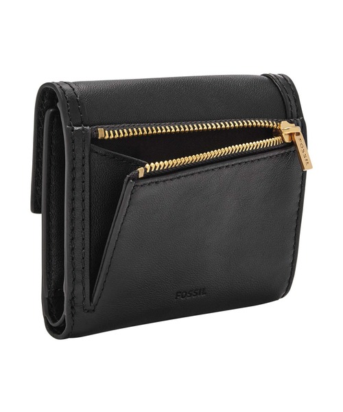 正規品♡ Fossil フォッシル 三つ折り財布 カード 紙幣 レザー ブラウン FOSSIL 財布 フォッシル 二つ折り財布 レディース レザー