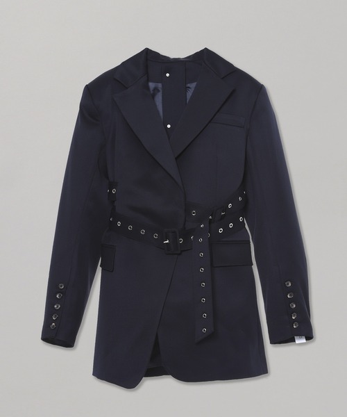 rokh（ロク） コート アウター rokh DOUBLE BELT DETAILED BLAZER