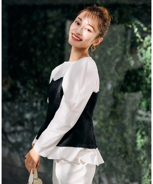 Maglie le cassetto（マーリエ ル カセット） ブラウス シャツ 「M