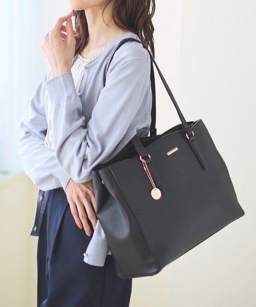 Honeys（ハニーズ） トートバッグ スカラップA4収納トートバッグ