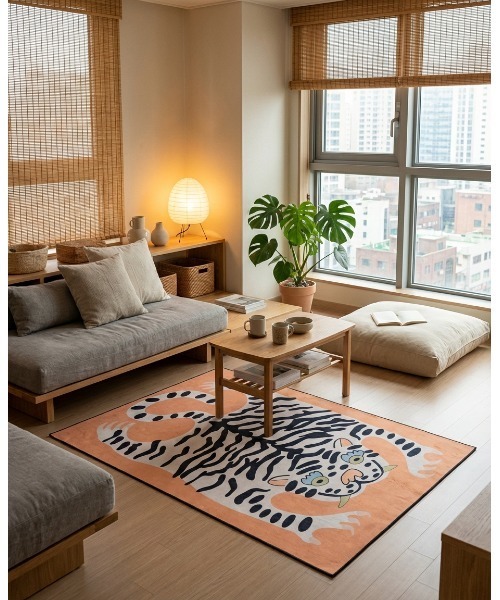 ラグ ラグマット タイガーマット120*160CM : ZOZOTOWN Yahoo!店 - 通販