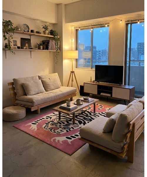 ラグ ラグマット タイガーマット120*160CM : ZOZOTOWN Yahoo!店 - 通販