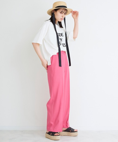 tシャツ 「Narcissus」シシュウロゴTシャツ レディース Narcissus tシャツ 「Narcissus」シシュウロゴTシャツ