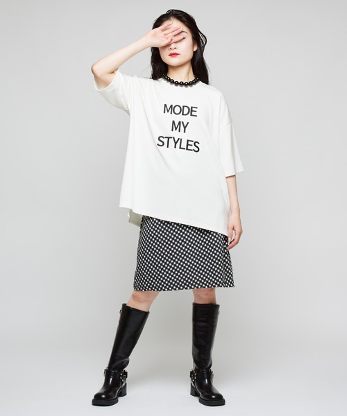 tシャツ 「Narcissus」シシュウロゴTシャツ レディース Narcissus tシャツ 「Narcissus」シシュウロゴTシャツ