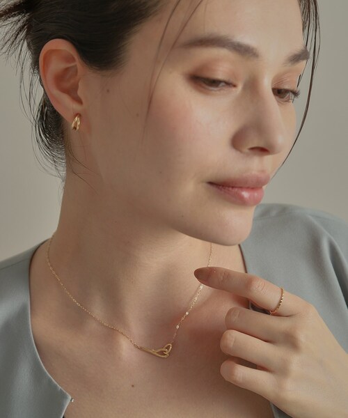 COCOSHNIK（ココシュニック） 指輪 リング K10スカラップカット リング