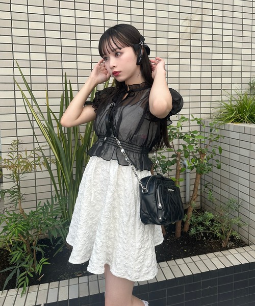 Honey Cinnamon ワンピース セパレートフリルワンピース