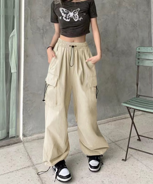 H BEAUTY&YOUTH UNITED ARROWS カーゴパンツ S オリーブ レディース