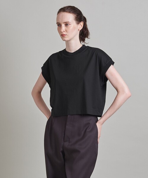 LOEFF tシャツ 「LOEFF」スビンコットン ワイド ショート T