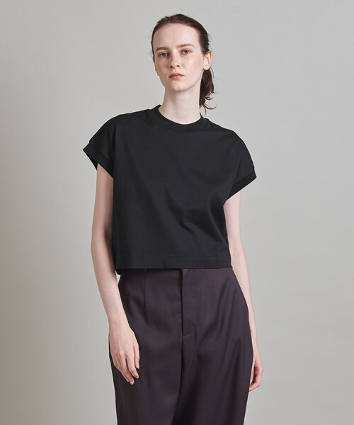 LOEFF tシャツ 「LOEFF」スビンコットン ワイド ショート T