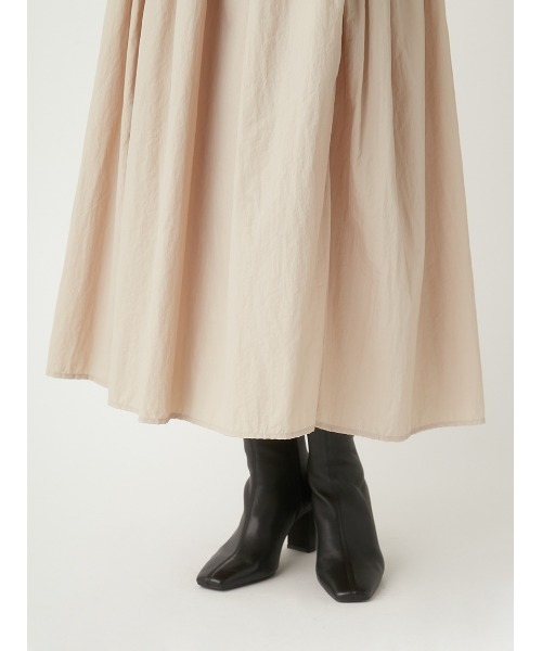 FRAY I.D（フレイ・アイディー） ワンピース タフタコンビ ニット