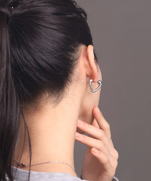 大人気レア　新品未使用　HERMES シルバー フープMMピアス 新春SALE】【名東】【HERMES】エルメス レポンスTGM ピアス AG925