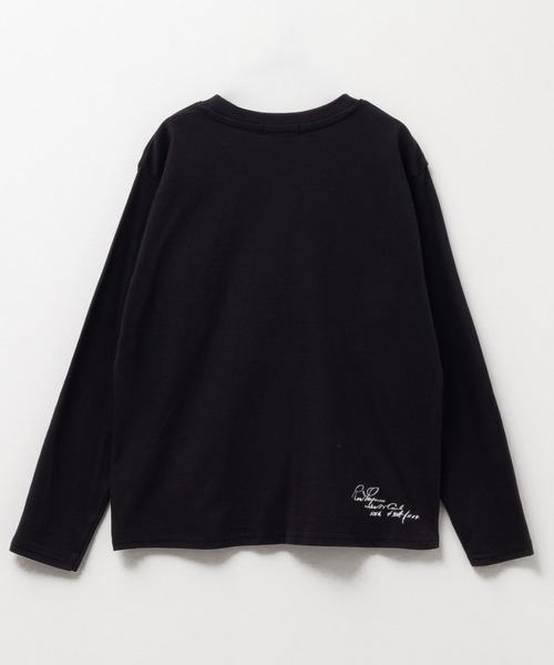 tシャツ 「 ボーイズ 」 メッセージ プリント長袖Tシャツ ロンT 綿100