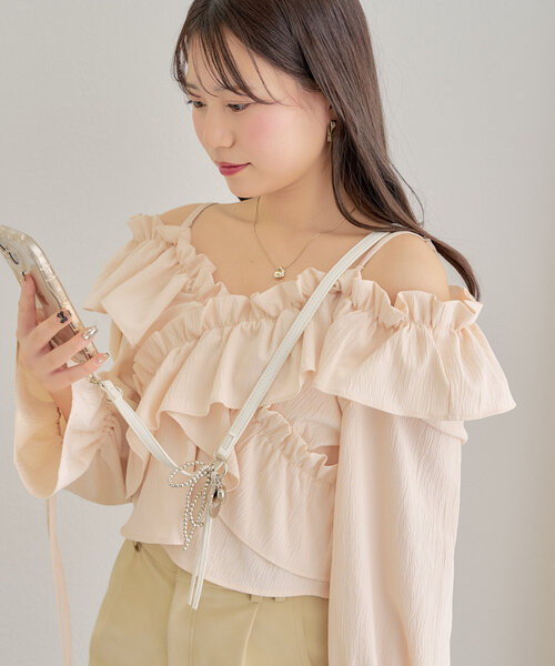 Chico（チコ） キーチャーム付スマホストラップ : ZOZOTOWN Yahoo!店