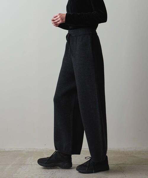 パンツ 「Steven Alan」ウール ミックス ニットパンツ レディース 