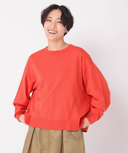 ニット セーター 「ウタオ」ドルマンスッキリＨＧニットＰＯ レディース