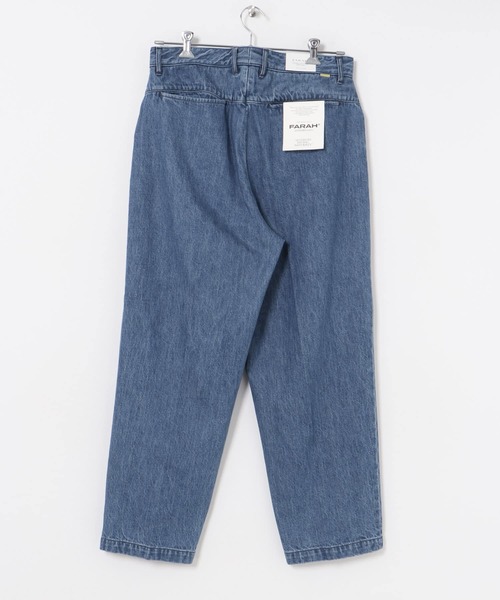 FARAH ジーンズ FARAH Two Tuck Wide Tapered Pants メンズ