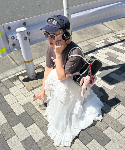 Shury スカート Alley Tokyo スカート ふりふりシアースカート : ZOZOTOWN Yahoo