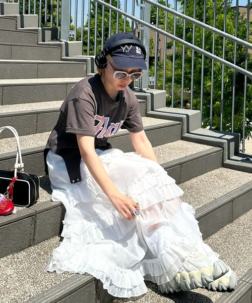 SHE Tokyo フレアスカート サイズ36 アイボリー pr15010002-1.jpg