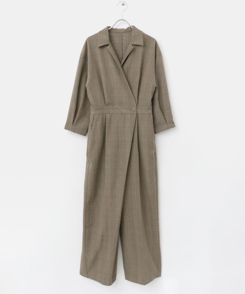 サロペット オールインワン オーバーオール 大きいサイズ レディース