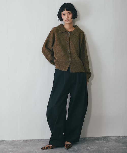 コート アウター コクーンニットジャケット レディース : ZOZOTOWN