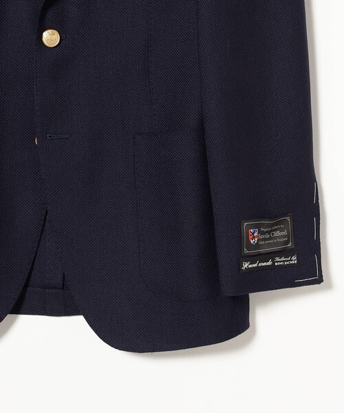 BEAMS F ウールモヘアテーラードジャケット ブレザー 段返り3B 日本製 21160711015_C_1.jpg