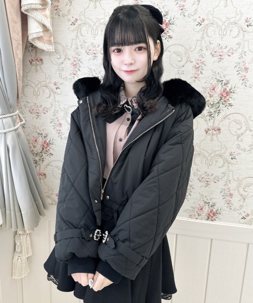 ROJITA（ロジータ） ブルゾン アウター BIGリボン中綿ブルゾン