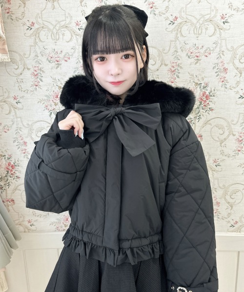 ROJITA（ロジータ） ブルゾン アウター BIGリボン中綿ブルゾン