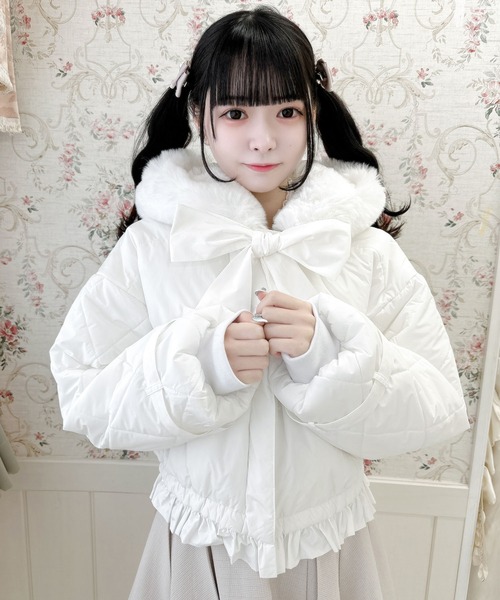 ROJITA（ロジータ） ブルゾン アウター BIGリボン中綿ブルゾン