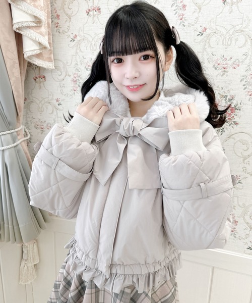 ROJITA（ロジータ） ブルゾン アウター BIGリボン中綿ブルゾン