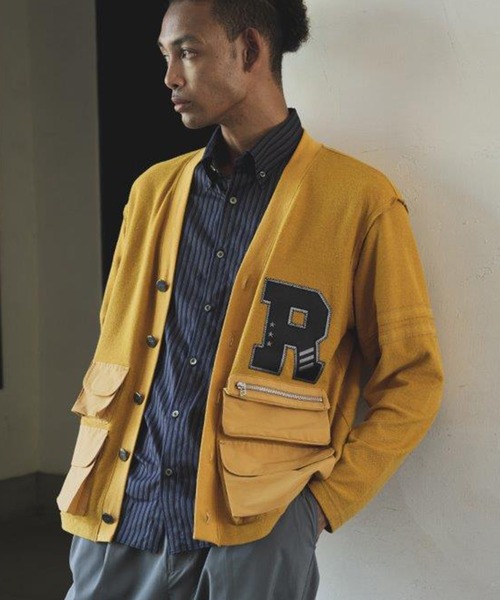 roar vネックカーディガン