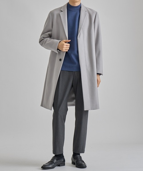 UNITEDTOKYOユナイテッドトウキョウ　カシミア混　ニット　グレー UNITED TOKYO - ユナイテッドトウキョウ♡カシミヤ混○タートルネック