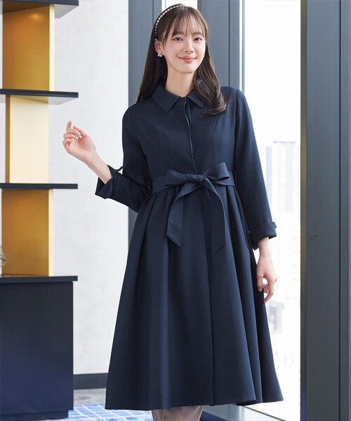 Tiaclasse ステンカラーコート コート ステンカラードレスコート