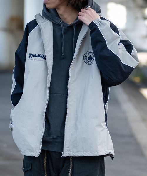 DARC SPORT ダルクスポーツ　ネイビー　ナイロンジャケット　トラック　M DARC SPORT ダルクスポーツ ネイビー ナイロンジャケット