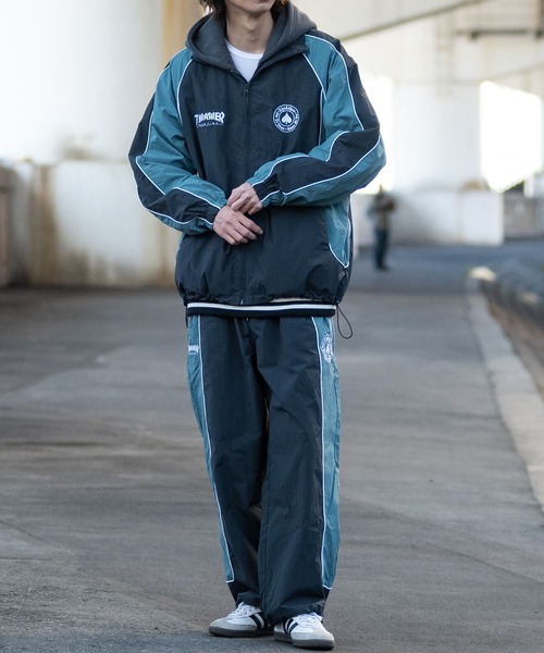 THRASHER（スラッシャー） ナイロンジャケット 「at」「THRASHER