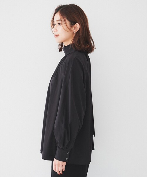 UNTITLED（アンタイトル） ブラウス シャツ 「通勤」ボウタイ付