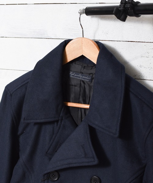 「Mag.」 「HALHAM」ピーコート X-LARGE ブラック メンズ_画像7