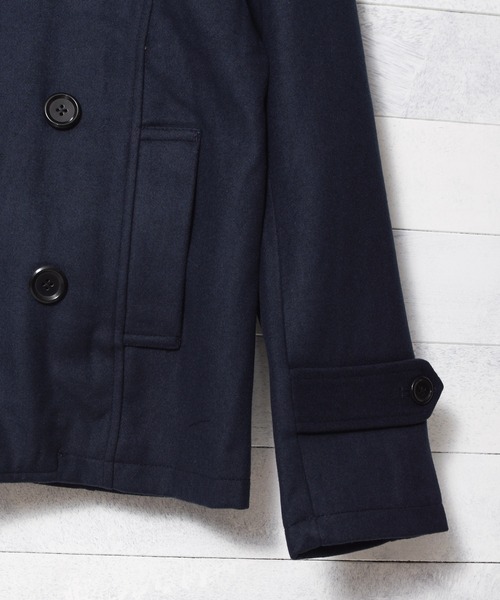 「Mag.」 「HALHAM」ピーコート X-LARGE ブラック メンズ_画像8