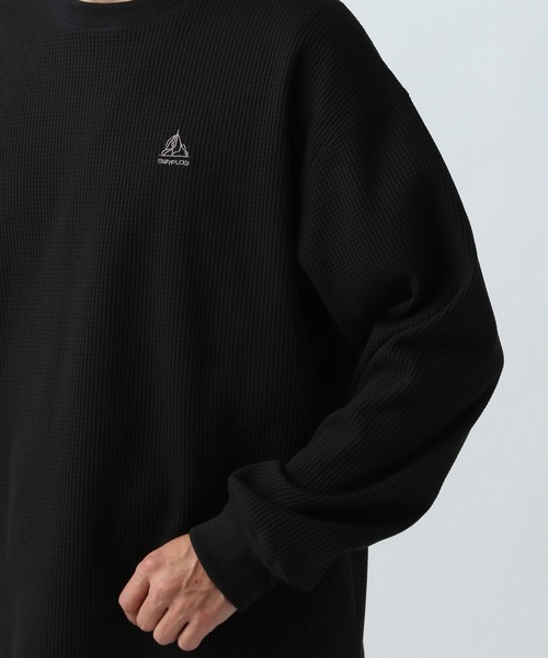 BAYFLOW（ベイフロー） tシャツ 「BUDDIES Dept.」ワッフル長袖T