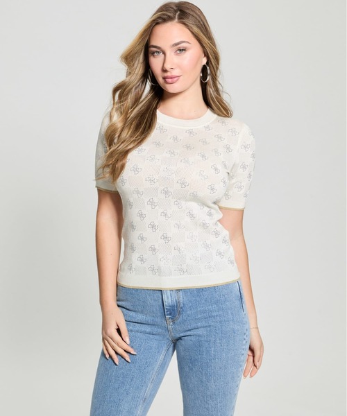 ニット セーター ROSIE 4G Rn Ss Sweater ニット セーター レディース レディース